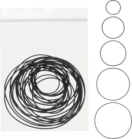 HARFINGTON O-Ring Watch Gaskets Replacement Kit, Elastic Rubber O Ring Back Cover Washers Repair Tools Kits in Saudi Arabia