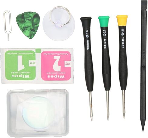 Acouto Front LCD Glass Lens Repairing Kit Professional Watch Screen Replacement Glass for Galxу 40mm R860 R865 Screen Lens Repair Screen Replacement in Saudi Arabia