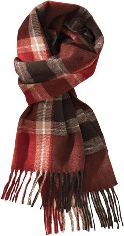 Soft Winter Plaid Scarves for Men and Women for Christmas, Winter Holidays in Saudi Arabia