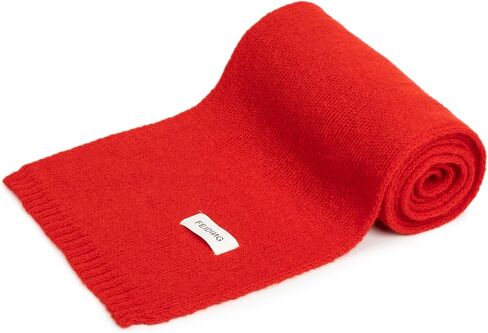 Winter Soft Warm Long Knit Scarf Wraps for Women Cold Weather Solid Color Faux Cashmere Kint Scarves in Saudi Arabia