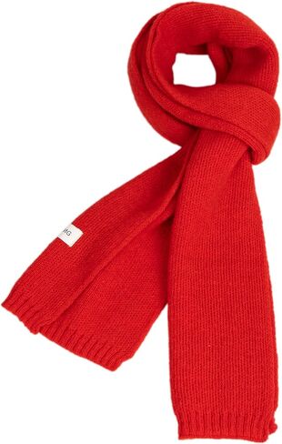 Winter Soft Warm Long Knit Scarf Wraps for Women Cold Weather Solid Color Faux Cashmere Kint Scarves in Saudi Arabia