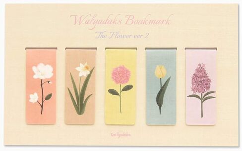 Magnetic Bookmarks Set - A (Olivia's Flowers ver.3 + ver.4) in Saudi Arabia
