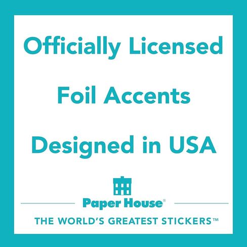 Paper House Productions Harry Potter Hogwarts Ravenclaw House Shiny Foil Enamel Effect Sticker Sheet for Crafts, Scrapbooking & Collecting in Kuwait