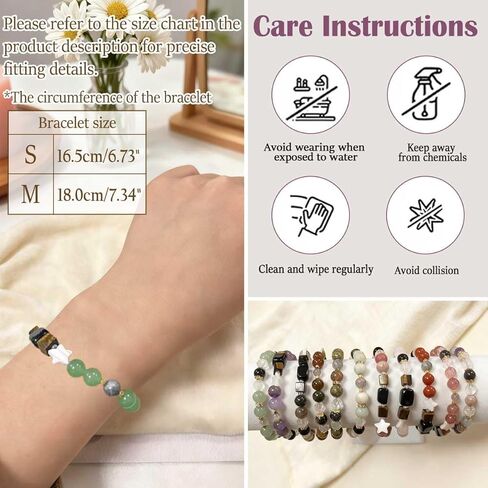 Tiny Beaded Bracelets for Women, Unique Stocking Stuffers for Women, Mom, Daughter, Sister, Best Friend, Bestie, Granddaughter, Lover and More in Saudi Arabia