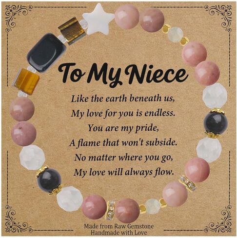 Tiny Beaded Bracelets for Women, Unique Stocking Stuffers for Women, Mom, Daughter, Sister, Best Friend, Bestie, Granddaughter, Lover and More in Saudi Arabia