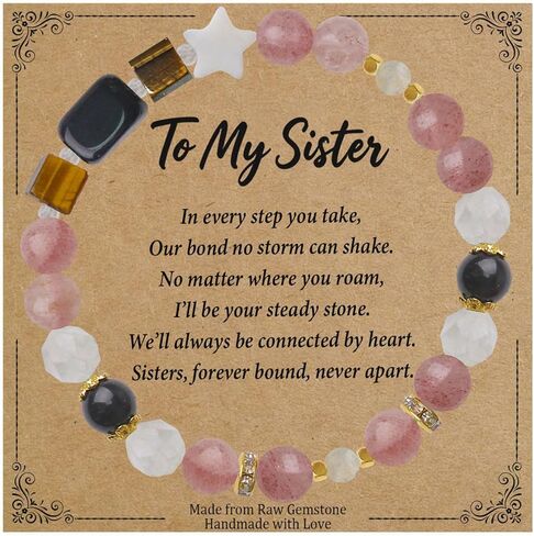 Tiny Beaded Bracelets for Women, Unique Stocking Stuffers for Women, Mom, Daughter, Sister, Best Friend, Bestie, Granddaughter, Lover and More in Saudi Arabia