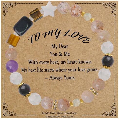 Tiny Beaded Bracelets for Women, Unique Stocking Stuffers for Women, Mom, Daughter, Sister, Best Friend, Bestie, Granddaughter, Lover and More in Saudi Arabia