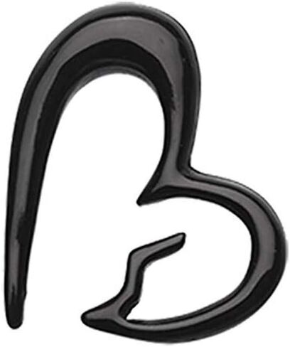 Heartbreaker Acrylic Ear Gauge Hanging Taper in Saudi Arabia