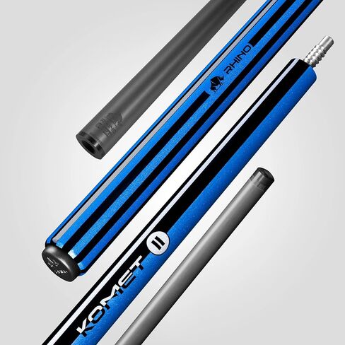 RHINO Break Cue - 100% Carbon Fiber Shaft & Composite Butt, Pro Taper, Powerful, Precise and Fashionable Design in Kuwait