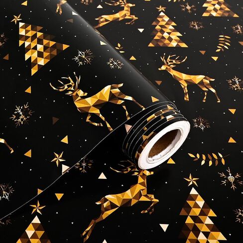 Dtiafu Vintage Christmas Wrapping Paper Retro Xmas Gift Wrap Paper - 6 Sheet 6 Style Holiday Wrapping Paper with Santa Tree Angel Floral Patterns for Women Men Boys Girls - 20 x 28 Inch Per Sheet… in Saudi Arabia