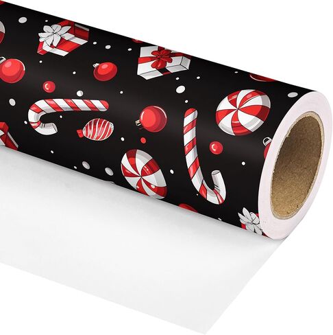 Dtiafu Vintage Christmas Wrapping Paper Retro Xmas Gift Wrap Paper - 6 Sheet 6 Style Holiday Wrapping Paper with Santa Tree Angel Floral Patterns for Women Men Boys Girls - 20 x 28 Inch Per Sheet… in Saudi Arabia