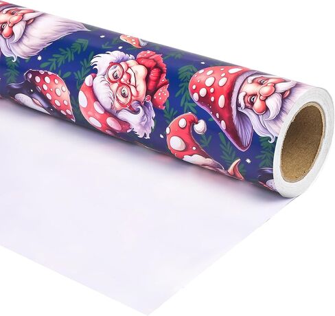 Dtiafu Vintage Christmas Wrapping Paper Retro Xmas Gift Wrap Paper - 6 Sheet 6 Style Holiday Wrapping Paper with Santa Tree Angel Floral Patterns for Women Men Boys Girls - 20 x 28 Inch Per Sheet… in Saudi Arabia