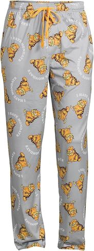 Garfield Men’s Sleep Bottoms I Hate Mondays Graphic Lounge Pajama Pants in Saudi Arabia