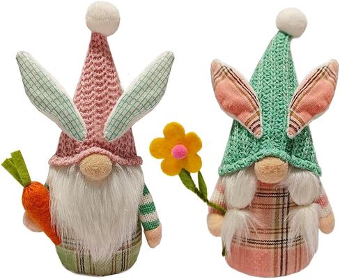 Spring Gnomes Plush Easter Sunflowers Decorations Handmade Elf Gnome Plush Decorations for Home Spring Summer Sunflower Decor Easter Gnomes Ornaments Festival Decor in Saudi Arabia