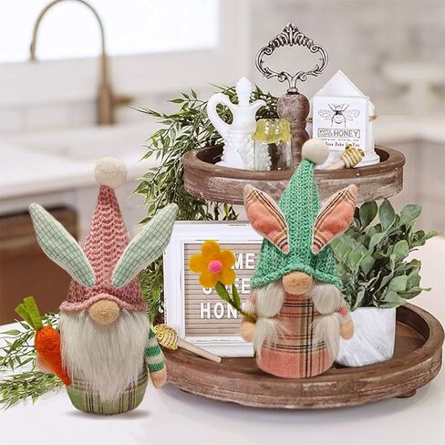 Spring Gnomes Plush Easter Sunflowers Decorations Handmade Elf Gnome Plush Decorations for Home Spring Summer Sunflower Decor Easter Gnomes Ornaments Festival Decor in Saudi Arabia