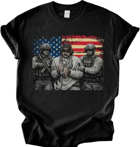 Venezuela Libre Shirt, Captured Live Maduro Graphic Crewneck, Venezuelan Freedom Shirt. Multicolor in Saudi Arabia