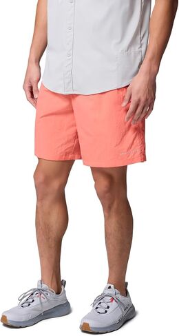 Columbia Mens PFG Backcast IV Quick Dry Swim Shorts, Melonade, Medium x 6 in Saudi Arabia