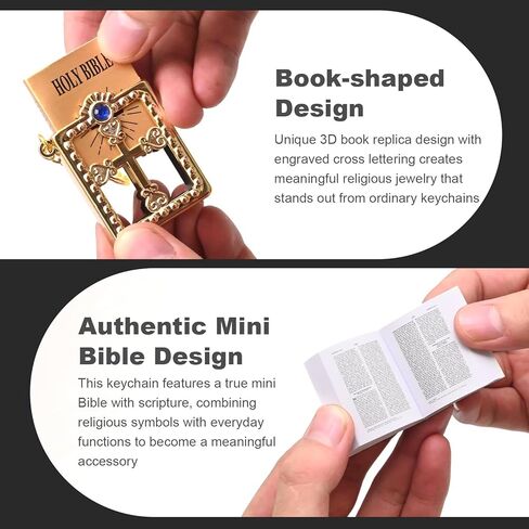 30Pcs Bible Keychain, Religious Pendant with Readable Text, Handbag Pendantfor Christian Baptism Wedding Church Events (Silver / Gold) in Saudi Arabia