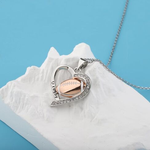 BNQL Rugby Necklace & Bracelet - Gifts for Rugby Lovers & Fans in Saudi Arabia