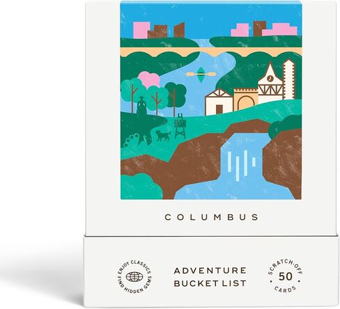 Ohio Adventure Bucket List: 50 Scratch-Off Cards for Outdoor Activities, Tourist Attractions, and Road Trips - Perfect Travel Gift and Guide for Exploring in Saudi Arabia