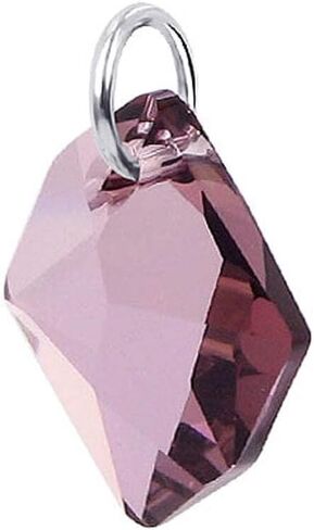 Gem Avenue .925 Sterling Silver Pendant with Multifaceted Austrian Crystals in Saudi Arabia