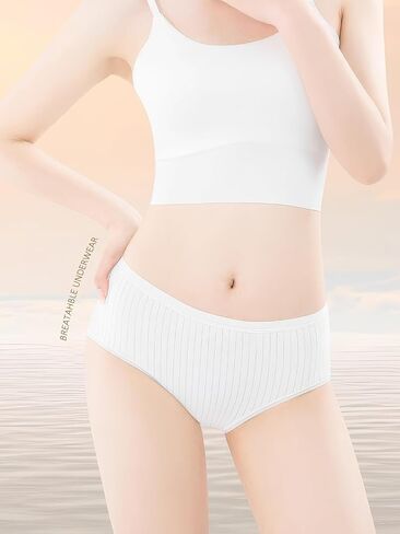 Bolivelan Women's Disposable Underwear 10 Pack Travel Ladies Panties Soft And Breathable Women Briefs in Saudi Arabia