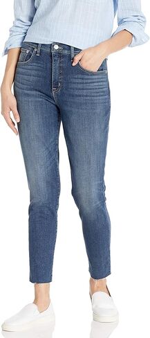 بنطلون جينز Bridgette مستقيم للنساء من Lucky Brand، بلوم، 31 عرض × 29 طول in Saudi Arabia