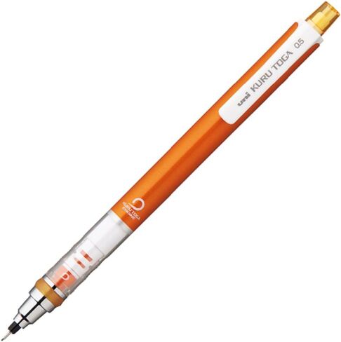 Uni Kurutoga Mechanical Pencil Standard, 0.5mm, Black (M54501P.24) in Saudi Arabia