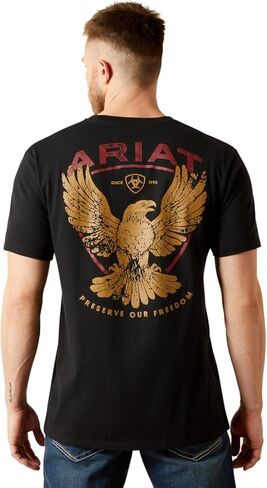 تي شيرت Ariat للرجال من Ariat Rustic Eagle in Saudi Arabia