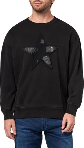 John Varvatos Men's Mended Star Crew in Saudi Arabia