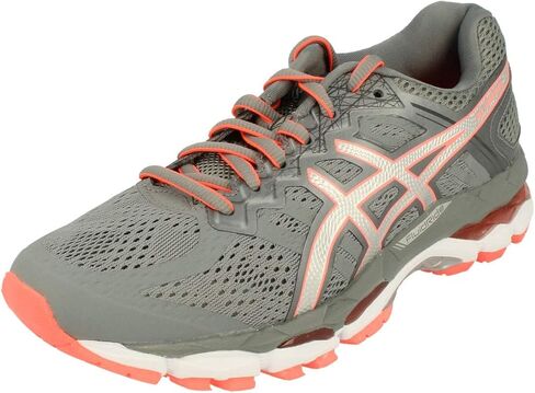 حذاء رياضي للسيدات من ASICS Gel-Superion T7H7N (المملكة المتحدة 5.5 الولايات المتحدة 7.5 الاتحاد الأوروبي 39، رمادي حجري فضي مرجاني 1193) in Kuwait