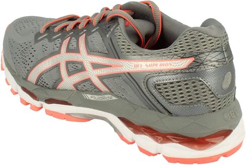 حذاء رياضي للسيدات من ASICS Gel-Superion T7H7N (المملكة المتحدة 5.5 الولايات المتحدة 7.5 الاتحاد الأوروبي 39، رمادي حجري فضي مرجاني 1193) in Kuwait