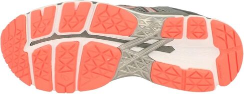 حذاء رياضي للسيدات من ASICS Gel-Superion T7H7N (المملكة المتحدة 5.5 الولايات المتحدة 7.5 الاتحاد الأوروبي 39، رمادي حجري فضي مرجاني 1193) in Kuwait