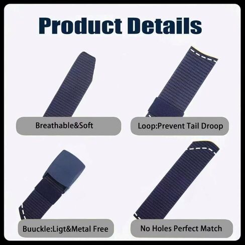 Tactical Belt - Tactical 6-Pack Nylon Webbing Canvas Belt for Men & Women,Versatile Military, Outdoor, Hiking & Casual Use in Kuwait