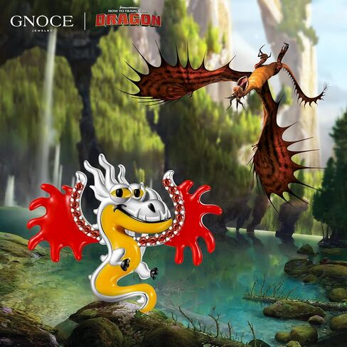 GNOCE How To Train Your Dragon Pendant Dangle Charm for Women, S925 Sterling Silver Dangle Charms for Women Wife, Valentine‘s Day, Mother’s Day Jewelry (Monstrous Nightmare) in Saudi Arabia