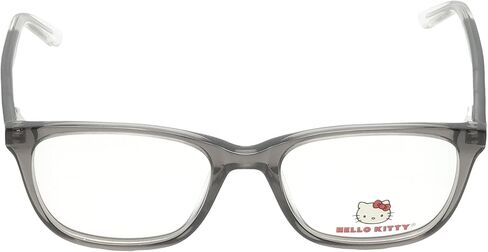 Hello Kitty Kids Eyeglasses [Rectangular] Full Rim Glasses for Boys & Girls | Acetate Frame w/Reading Lenses & Case - HK299 in Saudi Arabia