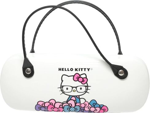 Hello Kitty Kids Eyeglasses [Rectangular] Full Rim Glasses for Boys & Girls | Acetate Frame w/Reading Lenses & Case - HK299 in Saudi Arabia
