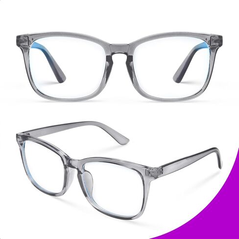 Blue Light Blocking Glasses Square with Anti Computer Glare for Gaming Women and Men in Saudi Arabia