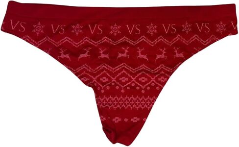 Victoria's Secret Seamless Thong Panty Color Red Size Medium New in Saudi Arabia