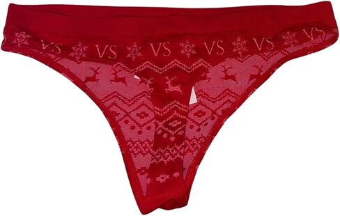 Victoria's Secret Seamless Thong Panty Color Red Size Medium New in Saudi Arabia