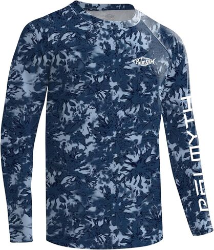 Palmyth Fishing Shirt for Men Long Sleeve UV UPF 50+ Sun Protection Quick Dry Performance T-Shirts in Saudi Arabia