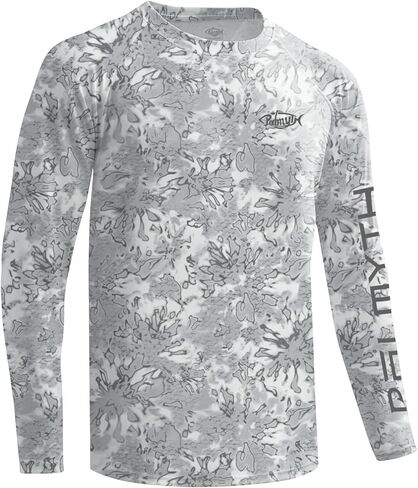 Palmyth Fishing Shirt for Men Long Sleeve UV UPF 50+ Sun Protection Quick Dry Performance T-Shirts in Saudi Arabia
