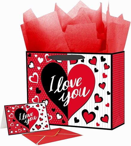 Ranfashiong 2 Pack Valentines Day Day Red and Whit in Kuwait