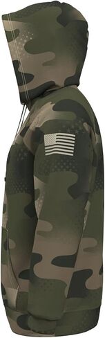 UA Freedom Rival Fleece Amp Hoodie - Camo Khaki Base - X-Large in Saudi Arabia