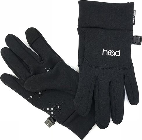 HEAD Kids Touchscreen Gloves - Black (MEDIUM) in Saudi Arabia