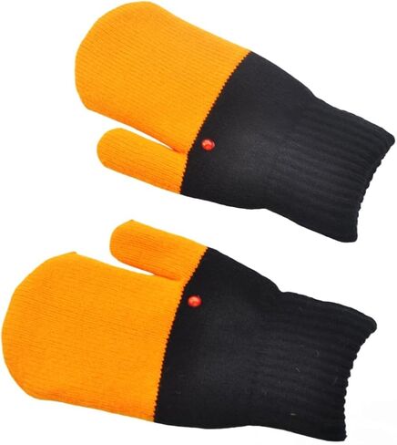 Cute Goose Duck Mittens for Women Girls, Cozy Knit Winter Gloves, Warm Fleece-Lined Cartoon Animal Mitts for Cold Weather in Saudi Arabia