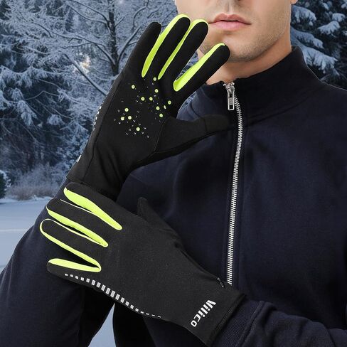 Thermal Running Gloves – Windproof, Anti-Slip Gloves for Men and Women – Ideal for Cycling and Outdoor Sports in Saudi Arabia