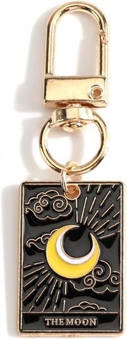 Mini Tarot Keychain,Tarot Cards Keychain for Women Friends Valentine Halloween Christmas Birthday Keys Purse Handbag in Saudi Arabia