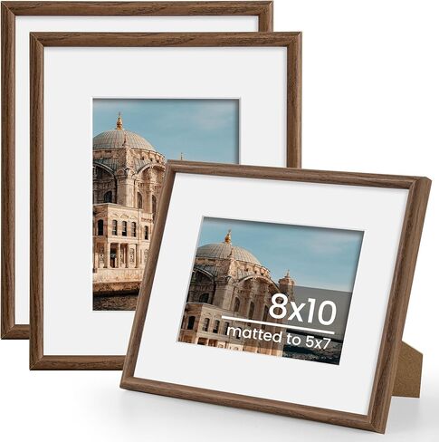 12x16 Picture Frame, Display Pictures 9x12 with Mat or 12x16 Without Mat, Wall Hanging Photo Frame, Gold, 1 Pack in Saudi Arabia