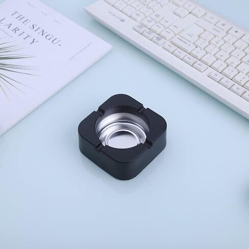 3PCS Portable Windproof Mini Ashtray– Compact, Durable, and Easy to Clean for Travel, Car, Outdoor, and Home Use in Kuwait